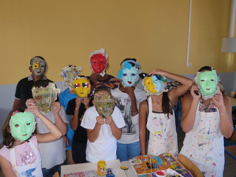 Atelier Masques Collège 2016